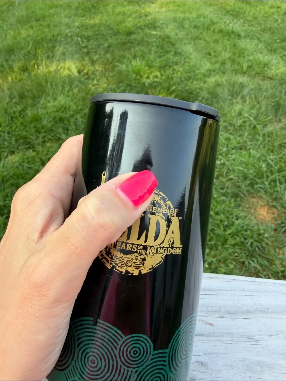 Nintendo Legend of Zelda Tears of the Kingdom Stainless Steel Tumbler 16.9oz